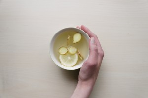 レモンジンジャー水